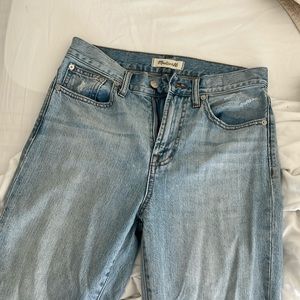 Straight leg Madewell Jeans